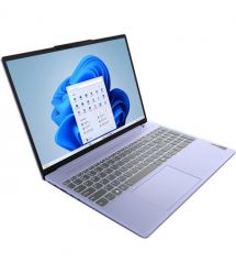 Lenovo Ноутбук IdeaPad Slim 5-15IRH9R 15.3" WUXGA IPS AG, Intel 5-210H, 16GB, F512GB, UMA, DOS, фиолетовый
