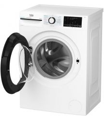 Beko Стиральная машина фронтальная, 6кг, 1200, A+++, 45см, дисплей, инвертор, пар, белый
