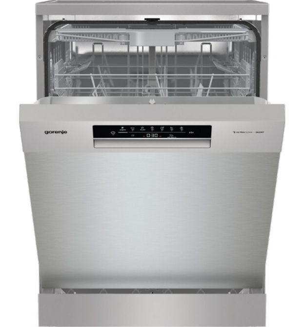 Gorenje Посудомоечная машина, 16компл., A+++, 60см, дисплей, 3 корзины, AquaStop, серый