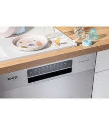 Gorenje Посудомоечная машина, 16компл., A+++, 60см, дисплей, 3 корзины, AquaStop, серый