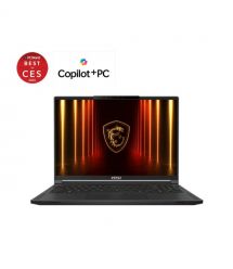 MSI Ноутбук Stealth A16 AI+ A3XWJG-084XUAC 16" QHD+ 240Hz OLED, Ryzen AI 9 HX 370_12C_24T, 32GB, F1TB, NVD5090-24, DOS, черный