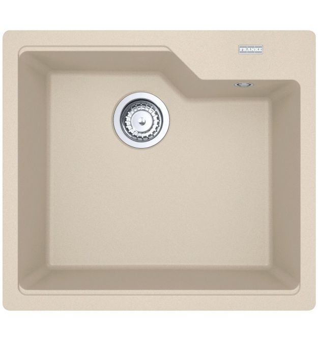 Franke Мойка кухонная Urban фрагранит, прямоуг., без крыла, 560х500х230мм, чаша - 1, врезная, бежевый