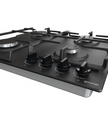 Gorenje Комплект (духовка электрическая BO6735E02BK + поверхность газовая G641EB), 740147, чорн