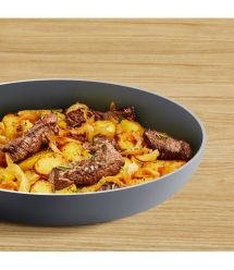 Tefal Сковорода Halo, 20см, алюминий, бакелит, серый
