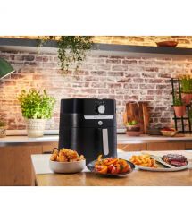 Tefal Мультипечь OBH Nordica EasyFry&Grill, 1550Вт, чаша-4.2л, механическое управл, до 200°C, пластик, черный