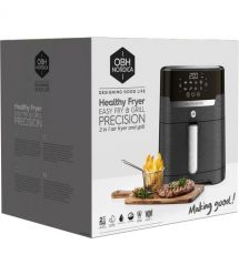 Tefal Мультипіч OBH Nordica EasyFry&Grill Precision, 1550Вт, чаша-4.2л, сенс. управл, от 40°C до 200°C, пластик, черный