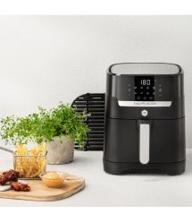 Tefal Мультипіч OBH Nordica EasyFry&Grill Precision, 1550Вт, чаша-4.2л, сенс. управл, от 40°C до 200°C, пластик, черный