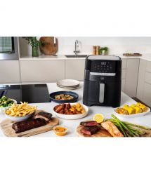 Tefal Мультипіч OBH Nordica EasyFry&Grill Precision, 1550Вт, чаша-4.2л, сенс. управл, от 40°C до 200°C, пластик, черный