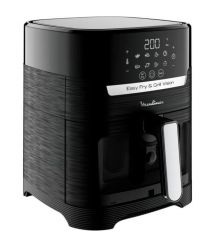Moulinex Мультипечь Easy Fry&Grill Window, 1550Вт, чаша-4.2л, сенсорное управл., пластик, черный