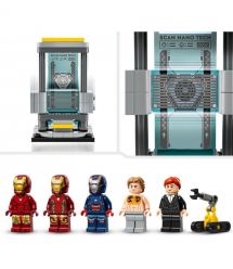 LEGO Конструктор Super Heroes Лаборатория Железного Человека: зал брони