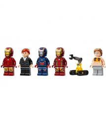 LEGO Конструктор Super Heroes Лаборатория Железного Человека: зал брони