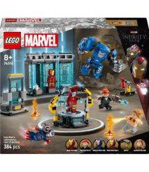 LEGO Конструктор Super Heroes Лаборатория Железного Человека: зал брони