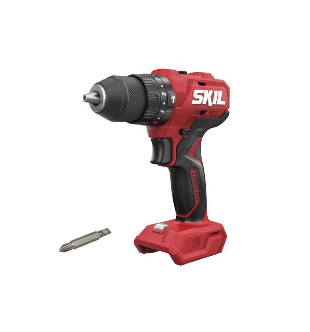 Skil Шуруповерт-дрель ударный аккумуляторный SKIL 3021 CA 20В бесщеточный 55Нм 450-1700об-в 0.92кг без АКБ и ЗУ