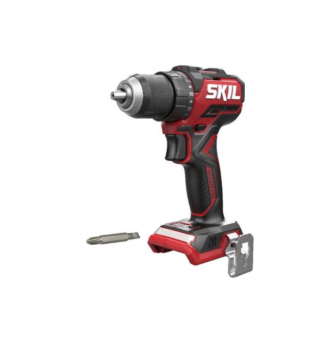 Skil Шуруповерт-дрель аккумуляторный 3065 CA Compact 20В бесщеточный 60Нм 500-1800об/мин 0.9кг без АКБ и ЗУ