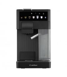 CATLER Кофеварка капсульная Renzo 1.6л, капсулы, молотый кофе, сенс. управл., автом. капучинатор, черный