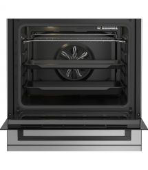 Beko Плита комби, 66л, 60x60см, конвекция, серебристый