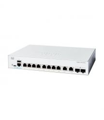 Cisco Коммутатор Catalyst 1300 8xGE, Ext PS, 2x1G Combo