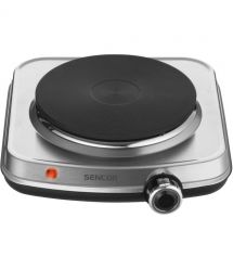 Sencor Плитка настольная электрическая, комф. - 1, 1.5Вт, управл - мех., нерж. сталь Sencor Плитка настольная электрическая, комф. - 1, 1.5Вт, управл - мех., нерж. сталь