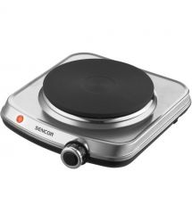 Sencor Плитка настольная электрическая, комф. - 1, 1.5Вт, управл - мех., нерж. сталь Sencor Плитка настольная электрическая, комф. - 1, 1.5Вт, управл - мех., нерж. сталь