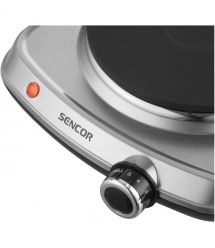 Sencor Плитка настольная электрическая, комф. - 1, 1.5Вт, управл - мех., нерж. сталь Sencor Плитка настольная электрическая, комф. - 1, 1.5Вт, управл - мех., нерж. сталь