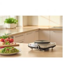 Sencor Плитка настольная электрическая, комф. - 1, 1.5Вт, управл - мех., нерж. сталь Sencor Плитка настольная электрическая, комф. - 1, 1.5Вт, управл - мех., нерж. сталь