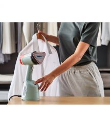 Tefal Отпариватель компактный AeroSteam, 1400Вт, 100мл, постоянный пар - 20гр, светло-зеленый