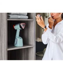 Tefal Отпариватель компактный AeroSteam, 1400Вт, 100мл, постоянный пар - 20гр, светло-зеленый