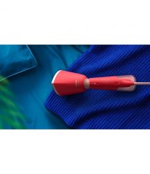 Philips Отпариватель компактный Series 5000, 1400Вт, 120мл, паровой удар -24гр, складная ручка, чехол-перчатка, пластик, красный