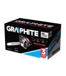 Graphite Пила цепная бензиновая 40/45см 2кВт/2.7л.с. 52см3 5.53кг