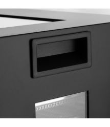 ARDESTO Сушка для продуктов FDB-1242, 850Вт, поддонов -12x3см, макс-70°С, таймер, электр. управление, нерж., черный