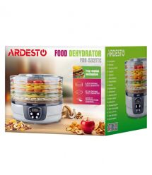 ARDESTO Сушка для продуктов FDB-532TTC, 250Вт, поддонов -5x3см, диаметр-32см, макс-70