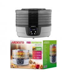 ARDESTO Сушка для продуктов FDB-532TTC, 250Вт, поддонов -5x3см, диаметр-32см, макс-70