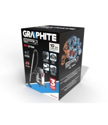 Graphite Пылесос профессиональный аккумуляторный Energy+ 18В, контейнер 20л, 4.03кг, без АКБ и ЗП