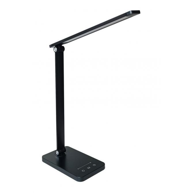 LEDVANCE Лампа настольная Panan DISK FOLD SQ 6.5W 3000К 4000К 6500К с димером черная