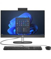 HP ПК Моноблок 240-G10 23.8" FHD IPS AG, Intel i3-N300, 16GB, F512GB, UMA, WiFi, кл+м, 3р, Win11P, черный
