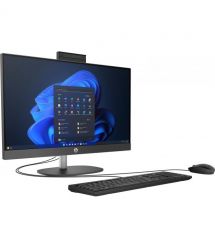 HP ПК Моноблок 240-G10 23.8" FHD IPS AG, Intel i3-N300, 16GB, F512GB, UMA, WiFi, кл+м, 3р, Win11P, черный