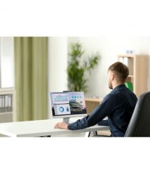 ASUS ПК Моноблок A3402WVAK-WA0030 23.8" FHD AG, Intel 3-100U, 16GB, F512GB, UMA, WiFi, кл+м, без ОС, белый