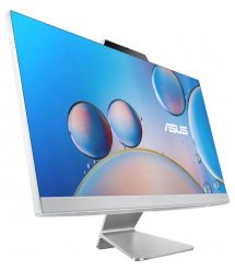 ASUS ПК Моноблок A3402WVAK-WA0030 23.8" FHD AG, Intel 3-100U, 16GB, F512GB, UMA, WiFi, кл+м, без ОС, белый