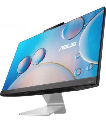 ASUS ПК Моноблок A3402WVAK-BA0040 23.8" FHD AG, Intel 3-100U, 16GB, F512GB, UMA, WiFi, кл+м, без ОС, черный