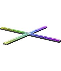 Govee Набор настенных светильников H6063 Gaming Wall light Evangelion, 8шт, RGBIC, WI-FI/Bluetooth, фиолетовый