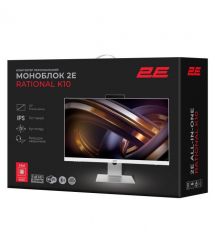 2E ПК Моноблок Rational K10 27" FHD IPS Intel i5-12400, 16Gb, F512GB, UMA, B660, кл+м, FreeDos, белый