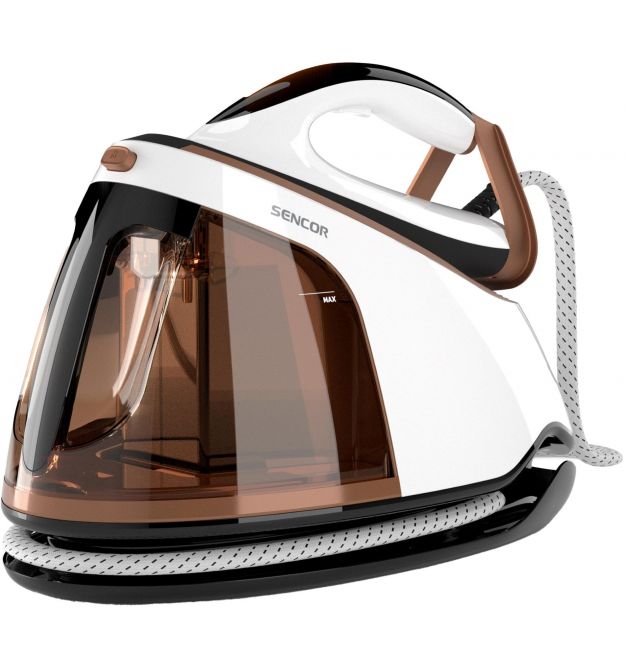 Sencor Утюг-парогенератор, 3000Вт, 1500мл, паровой удар -430гр, постоянный пар -
