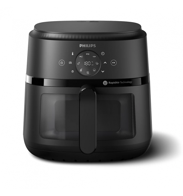 Philips Мультипечь Ovi серии 2000 1500Вт, чаша-6.2л, сенсорное управл., 13 авто. программ, пластик, чорний