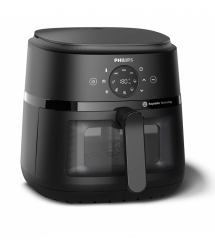 Philips Мультипечь Ovi серии 2000 1500Вт, чаша-6.2л, сенсорное управл., 13 авто. программ, пластик, чорний