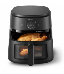 Philips Мультипечь Ovi серии 2000 1500Вт, чаша-6.2л, сенсорное управл., 13 авто. программ, пластик, чорний