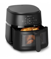 Philips Мультипечь Ovi серии 2000 1500Вт, чаша-6.2л, сенсорное управл., 13 авто. программ, пластик, чорний