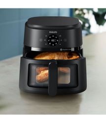 Philips Мультипечь Ovi серии 2000 1500Вт, чаша-6.2л, сенсорное управл., 13 авто. программ, пластик, чорний