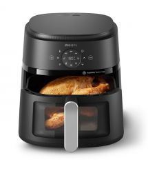 Philips Мультипечь Ovi Series 2000 1700Вт, чаша-6.2л, сенсорное управл., 13 авто. программ, пластик, чорний