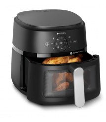 Philips Мультипечь Ovi Series 2000 1700Вт, чаша-6.2л, сенсорное управл., 13 авто. программ, пластик, чорний