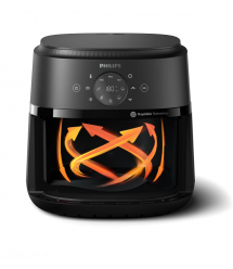 Philips Мультипечь Ovi Series 2000 1700Вт, чаша-6.2л, сенсорное управл., 13 авто. программ, пластик, чорний